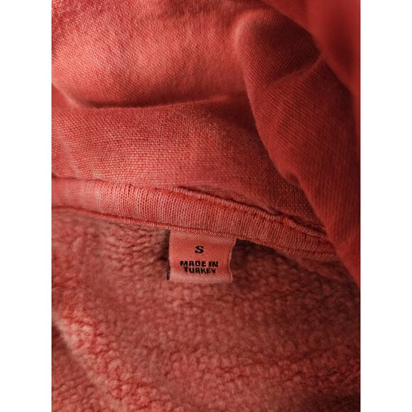 Scotch & Soda Coral Men's Hoodie Sweatshirt Chest Logo Size Small - Picture 6 of 10